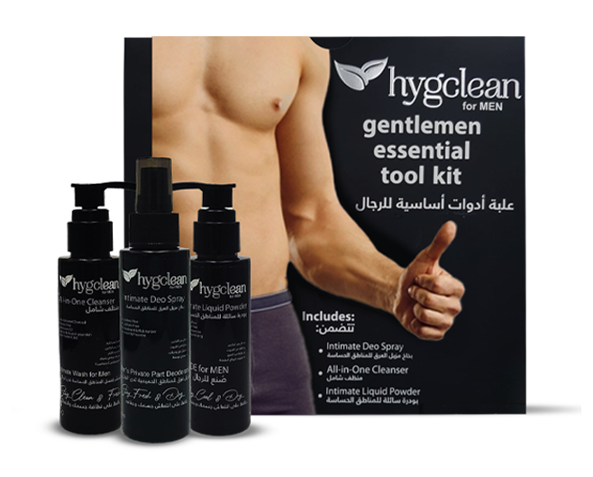 HYGCLEAN Intimate Care Pack for Men​
